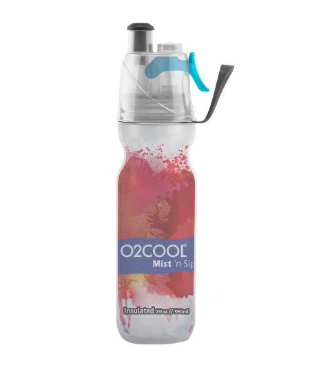 O2COOL ArcticSqueeze® 20oz Insulated Water Bottle with Mist & Sip Lid - Limited Edition Color | Perfect for Hiking, Gym & Outdoor Activities