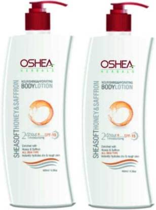 Oshea Herbals SHEASOFT Moisturizing Body Lotion for Dry Skin - 800ml | Hydrating & Nourishing with Shea Butter | Perfect for Daily Use, After Shower & Winter Care