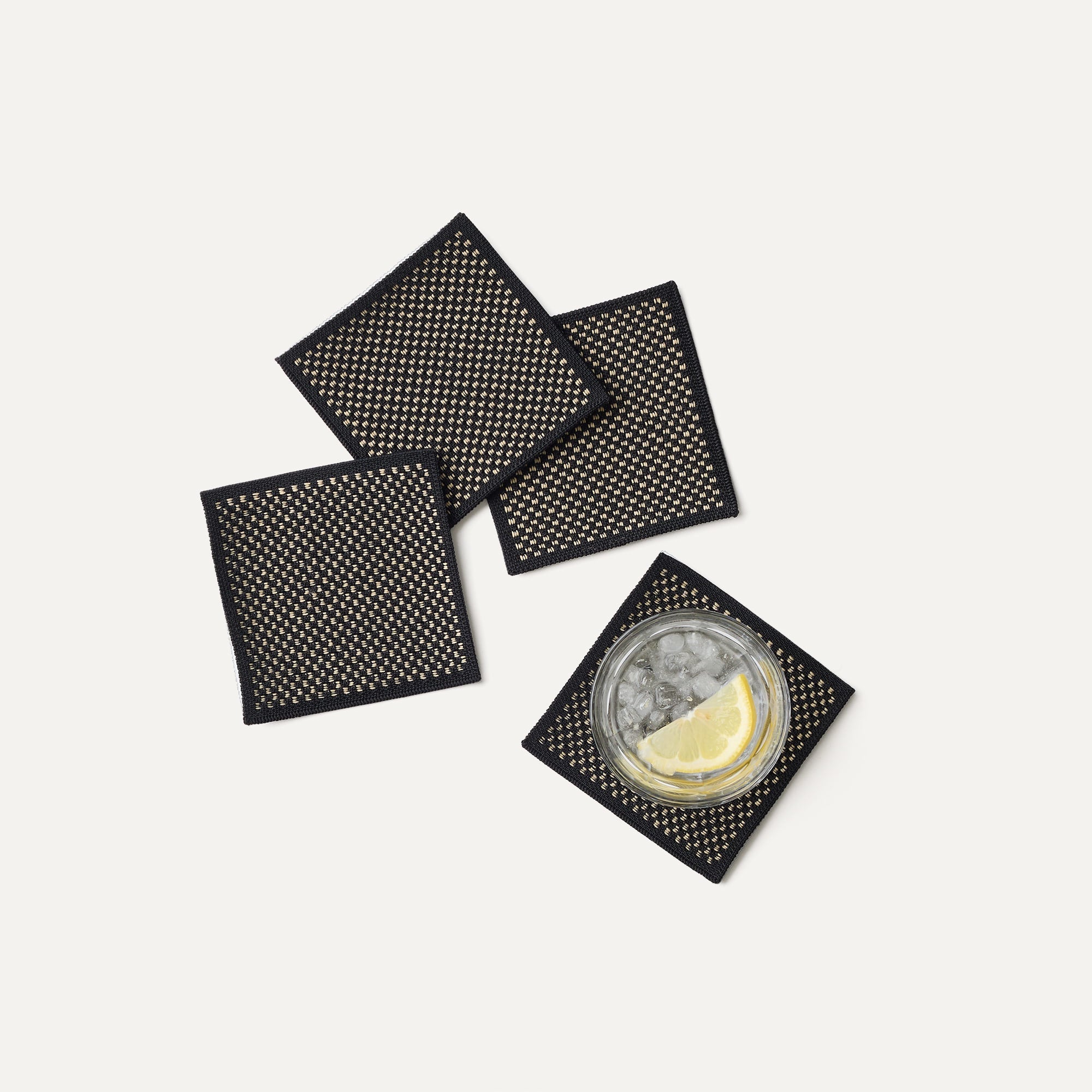Premium Cork Coasters Set of 4 - Absorbent Drink Coasters for Coffee, Wine & Beer - Protect Tables from Stains & Heat - Perfect for Home, Office & Bar Use