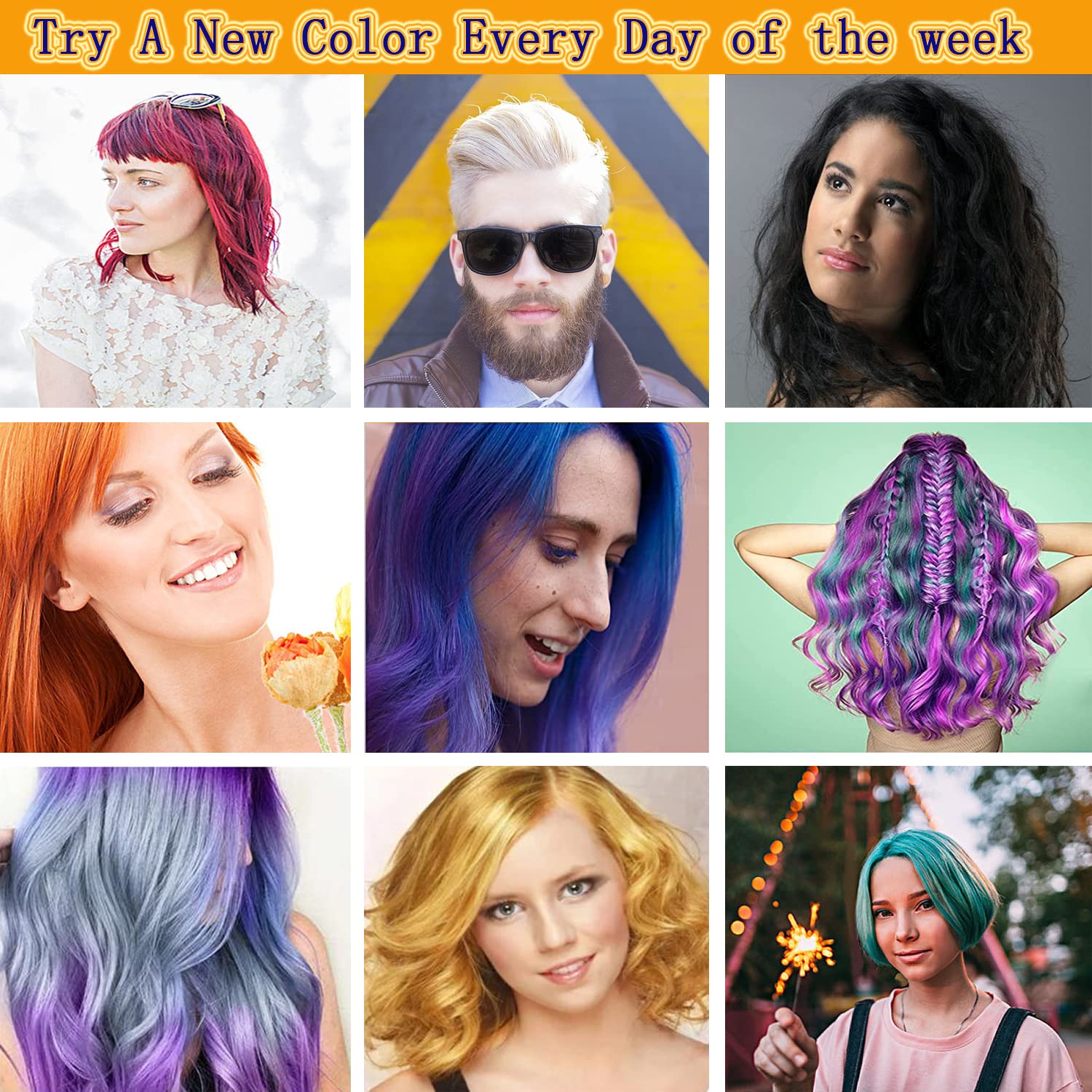 Purple Temporary Hair Color Wax - 4.23 oz Unisex Natural Hairstyle Pomade Cream for Party, Cosplay & Halloween - Vibrant Non-Permanent Hair Styling for Costumes, Events & Creative Looks