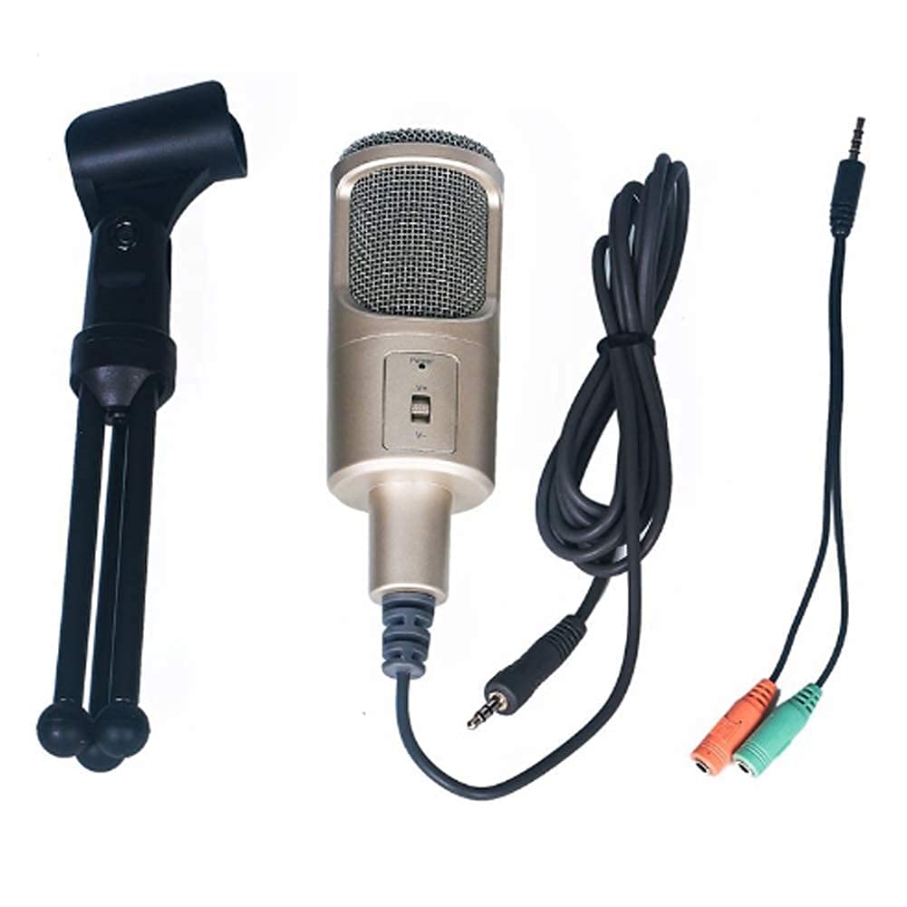 Best USB Condenser Microphone for PC, Laptop & Desktop - Professional Wired Recording Mic for Singing, Podcasting, Gaming & Streaming (Ideal for Home Studio, Voice Overs & Online Meetings)