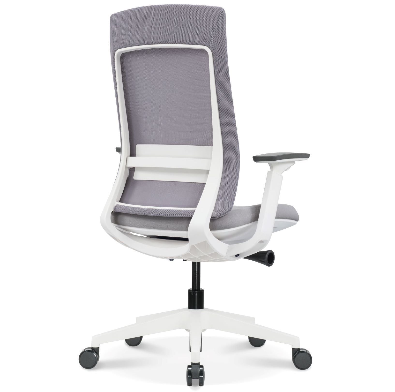 Ergonomic Adjustable Armrest Office Chair with Lumbar Support - Comfortable Mesh Back Task Chair for Home & Office Workspace
