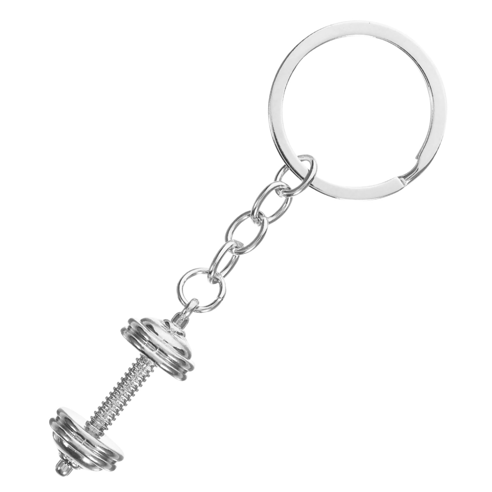 Portable Dumbbell Keychain - Gym & Fitness Keyring for Workout Enthusiasts - Bodybuilding Jewelry Gift for Men & Women - Perfect for Gym Bags, Keychains, and Fitness Motivation