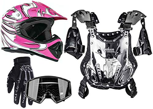 Pink w/ Black Gloves & Goggles
