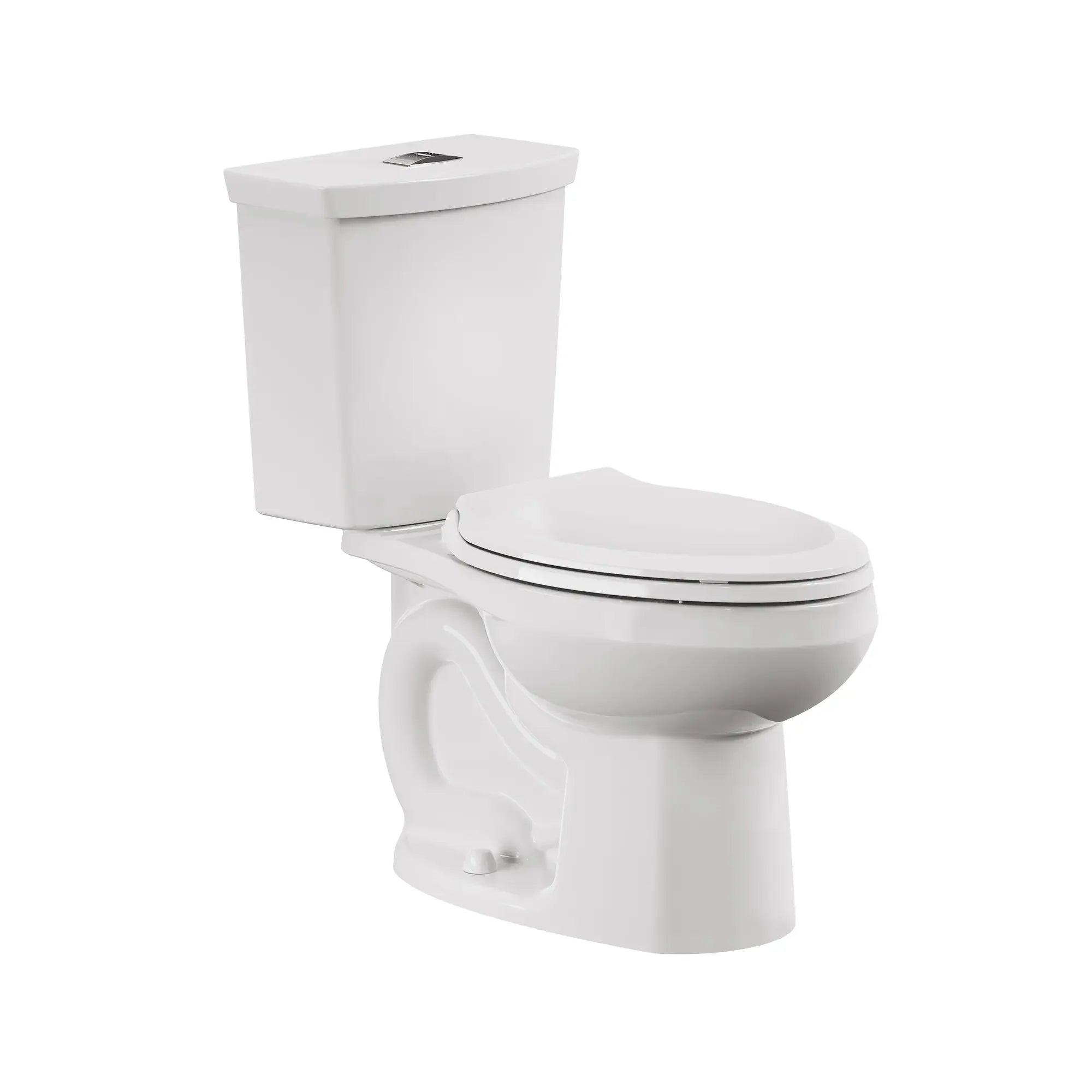 H2Option® Dual Flush Elongated Toilet - 1.28/0.92 GPF (4.8/3.5 LPF) Standard Height Two-Piece Toilet with Seat & Wax Ring - Perfect for Water-Saving Bathroom Renovations & Eco-Friendly Homes