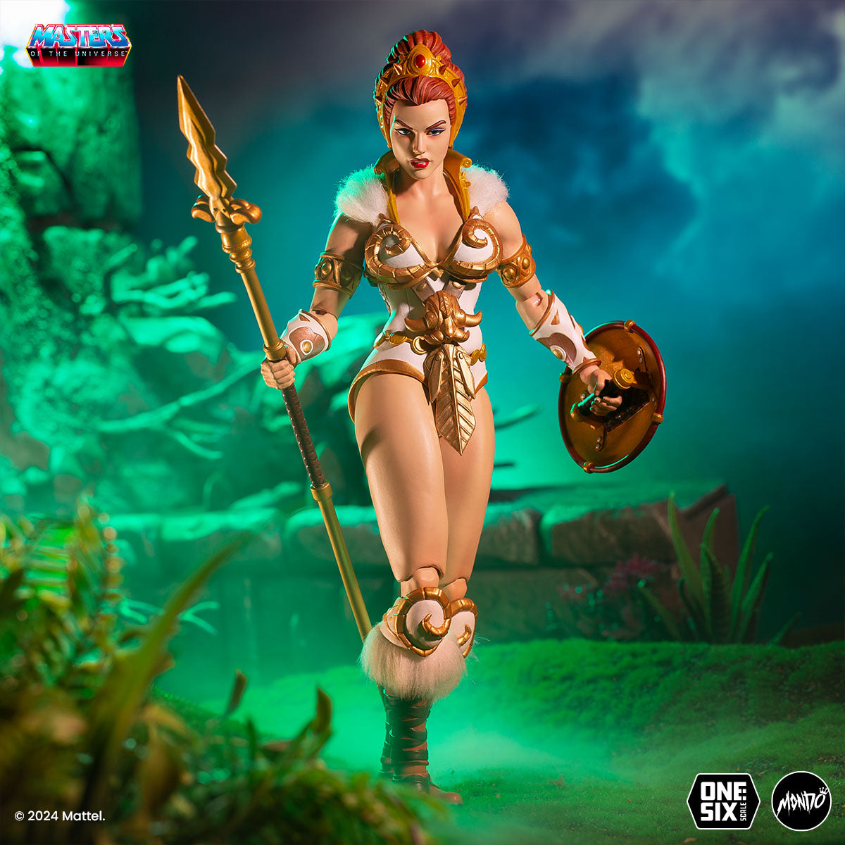 Masters of the Universe Teela 1/6 Scale Action Figure - Collectible He-Man Series Statue for Display & Gift Giving - Perfect for Fans, Collectors & Home Decor