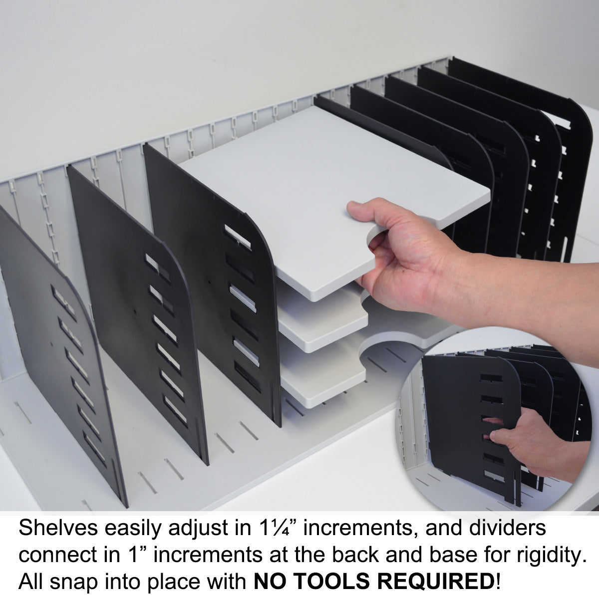 Ultimate Office VersaFile All-in-One Desktop Organizer - Efficient File Sorter for Forms, Books, Binders & Hanging Files | Perfect for Home Office, School & Workspace Organization