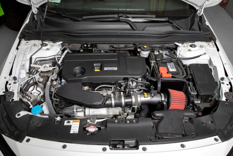 AEM 2018 Honda Accord L4 2.0L Fuel Injected Gunmetal Gray Cold Air Intake System - Performance Upgrade for Better Engine Airflow & Acceleration