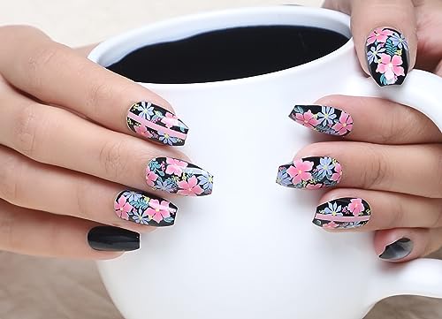 Floral Black