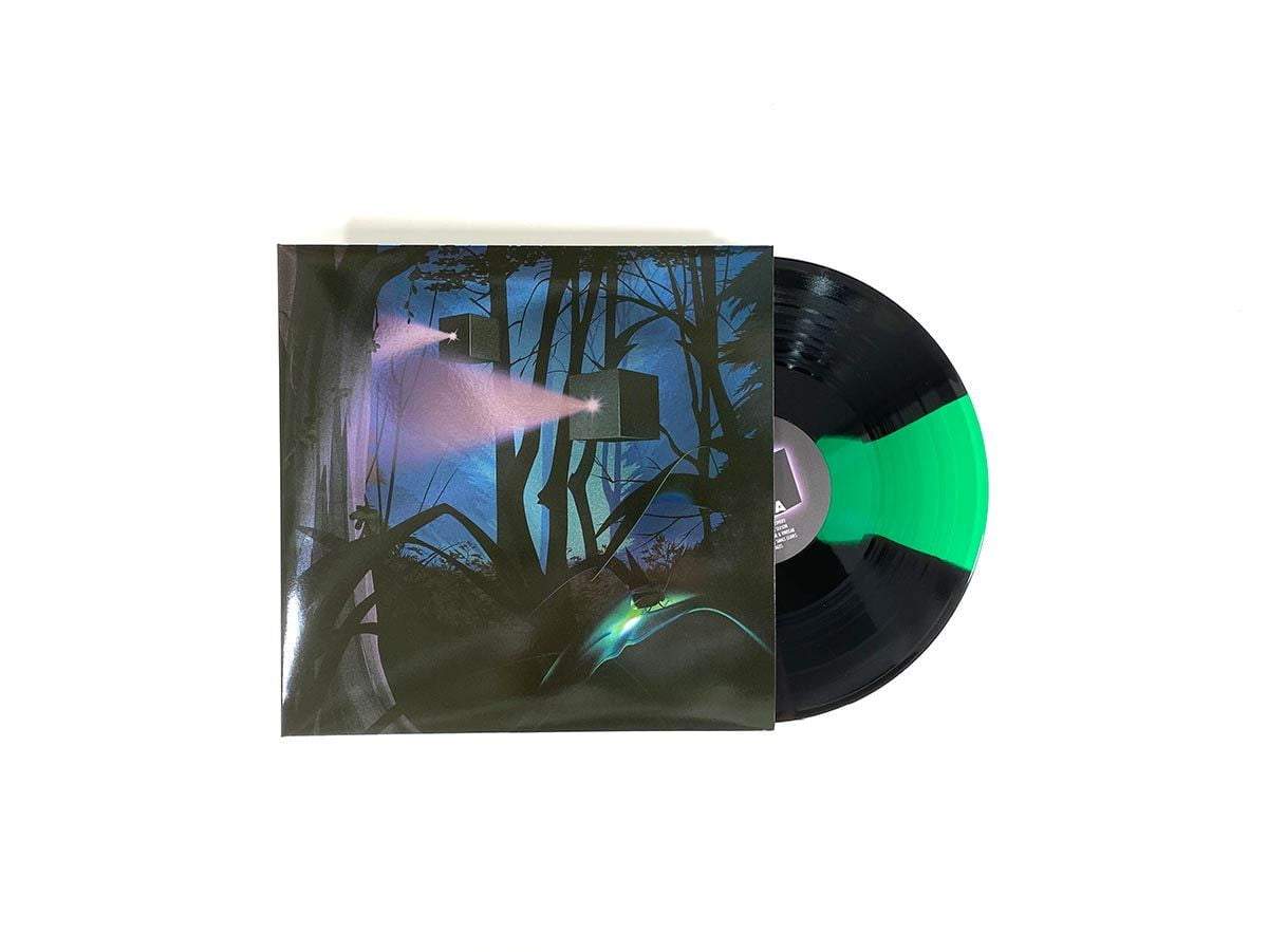 VIP // Translucent pink stripe in black vinyl