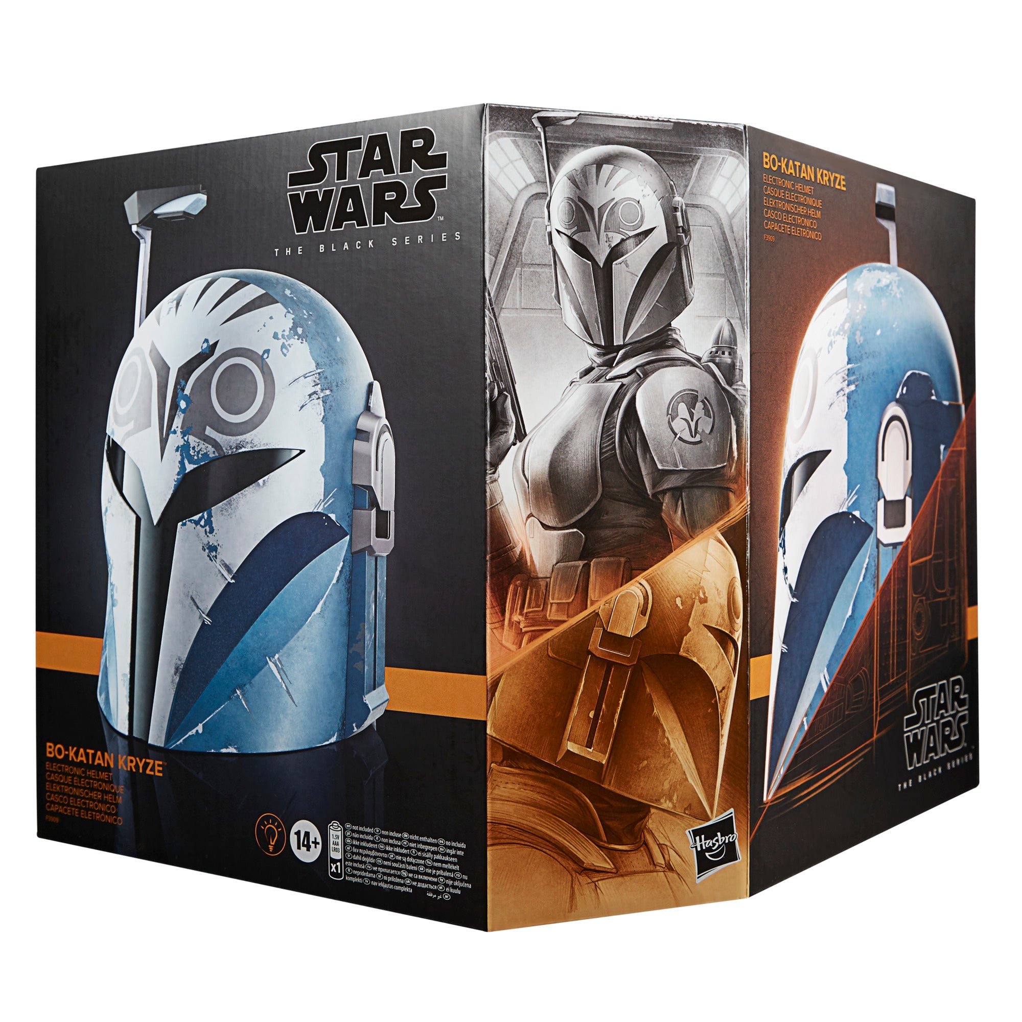 Star Wars The Black Series Bo Katan Electronic Helmet – Premium Collectible Replica for Cosplay & Display – Perfect for Fans, Costume Parties & Star Wars Events