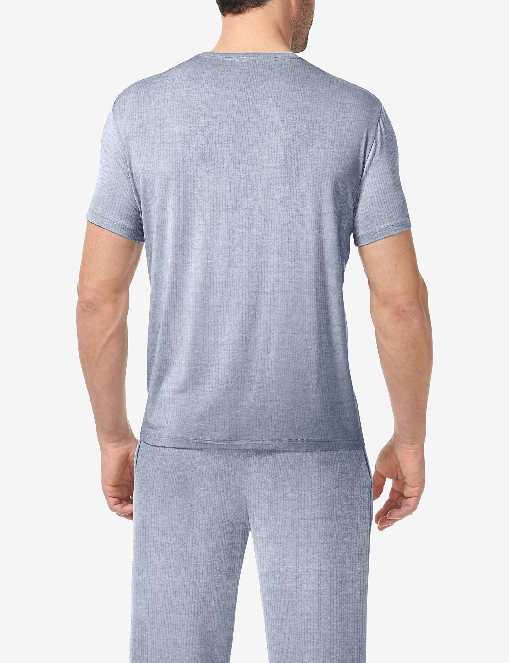 Second Skin Luxe Rib Sleep Tee - Ultra Soft Women's Sleep Shirt for Comfortable Nights | Perfect for Lounge Wear & Bedtime Relaxation