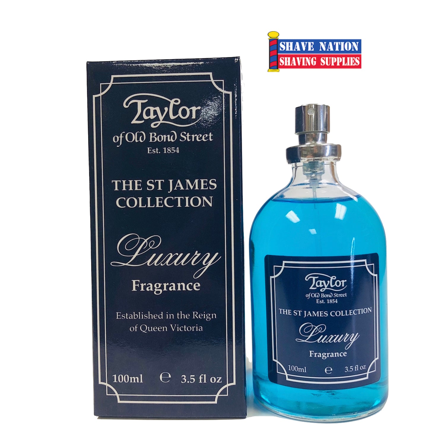 Taylor of Old Bond Street The Saint James Collection Luxury Fragrance Cologne for Men - Premium British Aftershave & Cologne Set - Perfect for Grooming, Special Occasions & Daily Wear