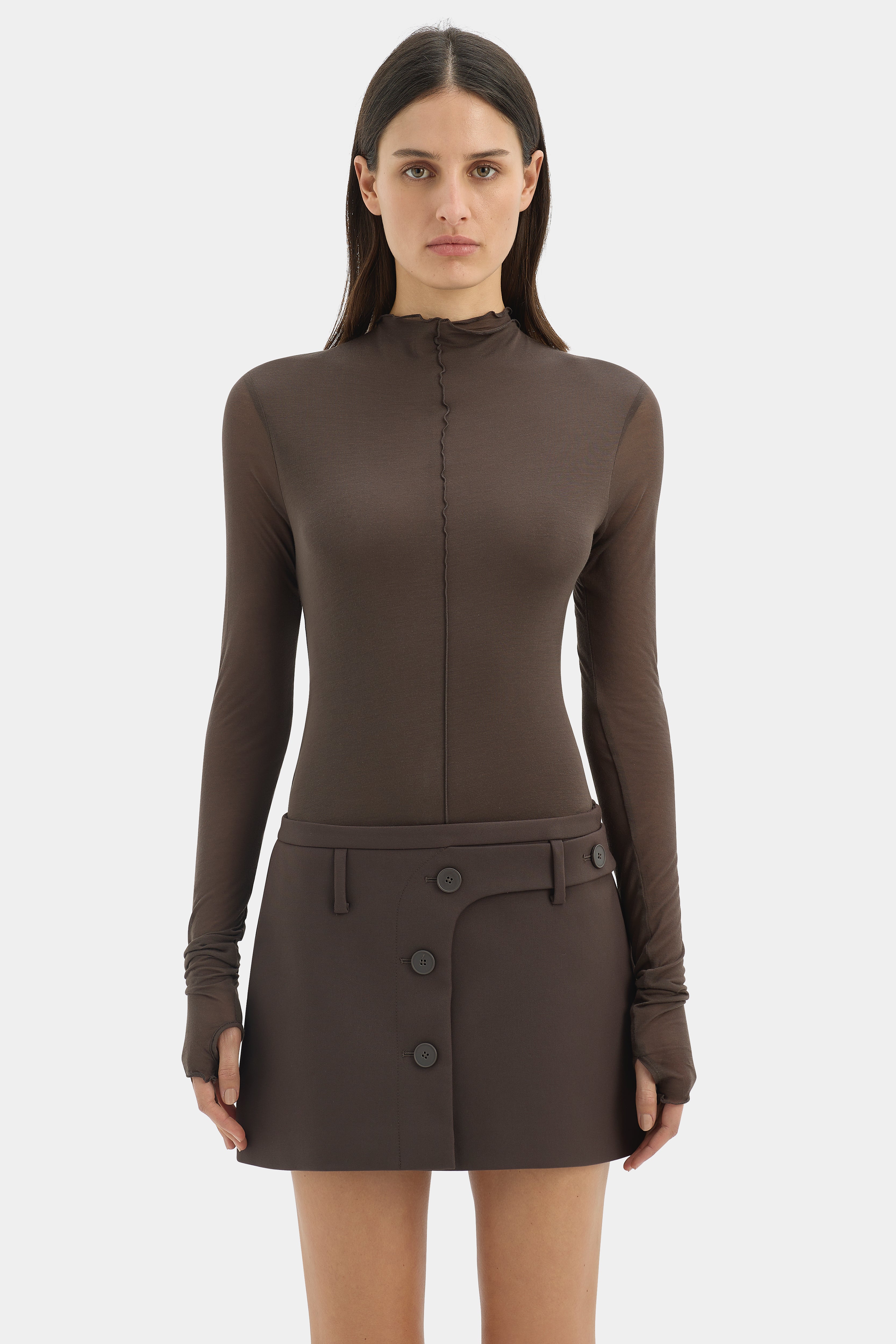Finn Women's Long Sleeve T-Shirt - Soft Cotton Casual Blouse for Everyday Wear | Perfect for Work, Travel & Layering