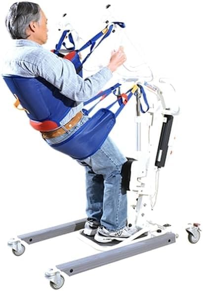 Best Sling Stand Assist Sling - Heavy Duty 450Lb Capacity | Ergonomic Design for Safe Patient Transfers | Fits 38
