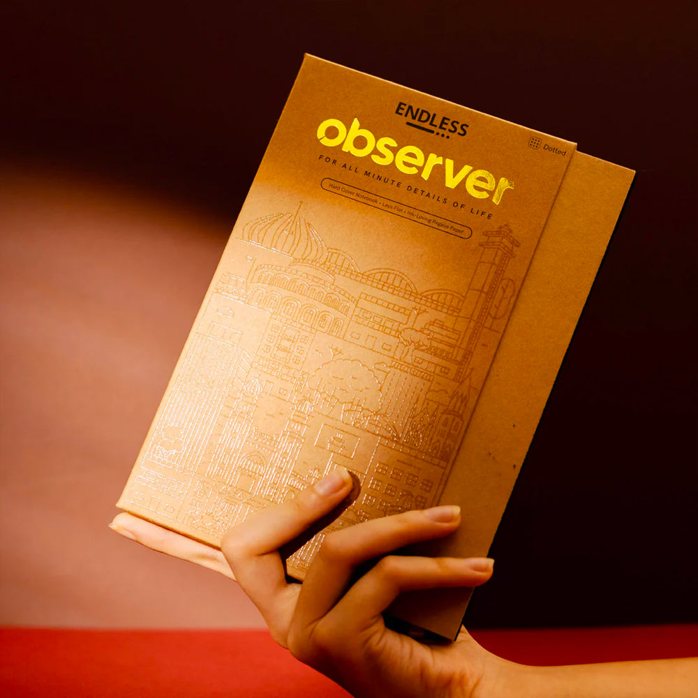 Endless Observer Notebook - Premium Lined Journal for Writing, Sketching & Note Taking - Perfect for Beach, Travel & Outdoor Adventures
