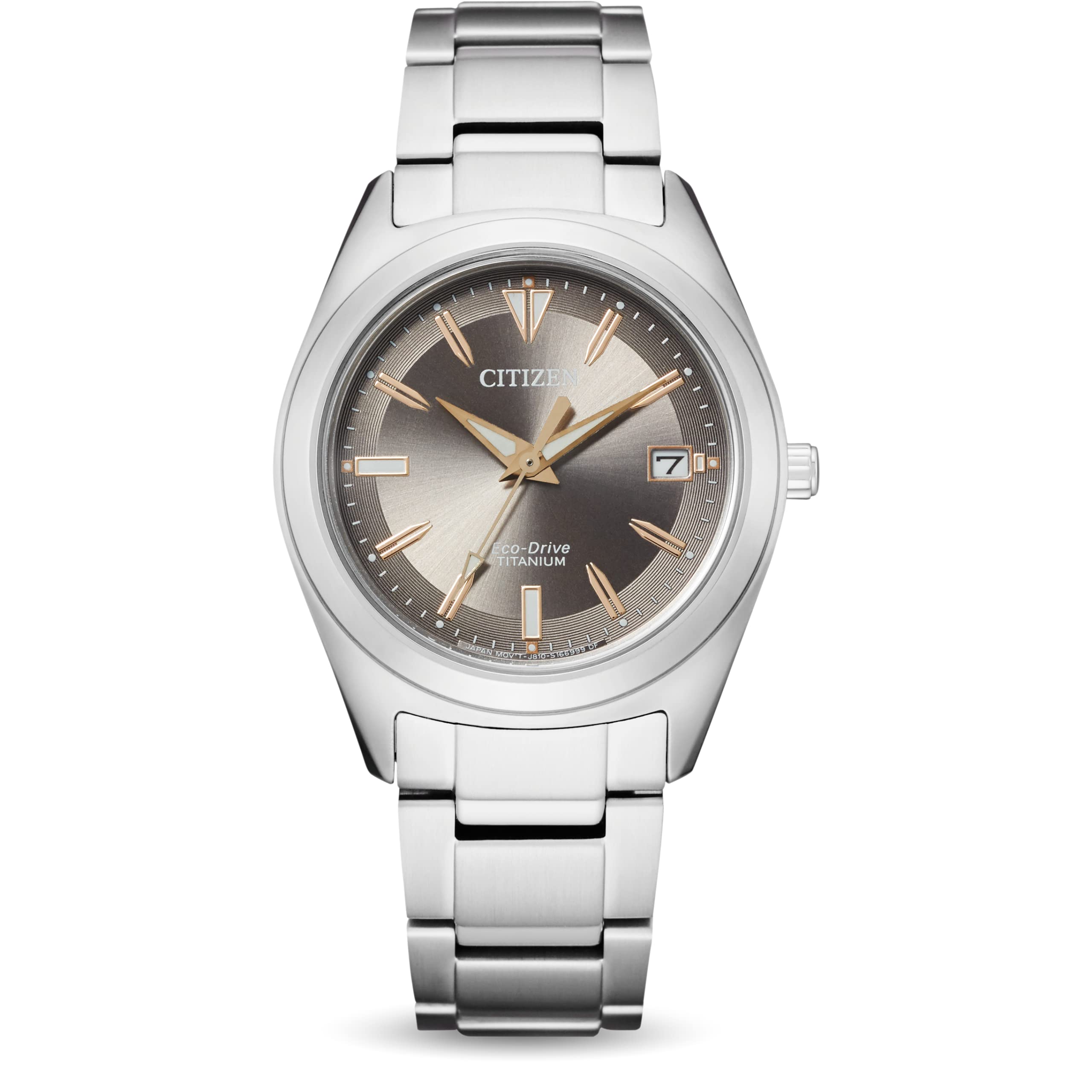 Citizen Women's Eco-Drive Titanium Watch - Solar Powered Analog Watch with Date Display - Perfect for Business, Casual Wear & Outdoor Activities
