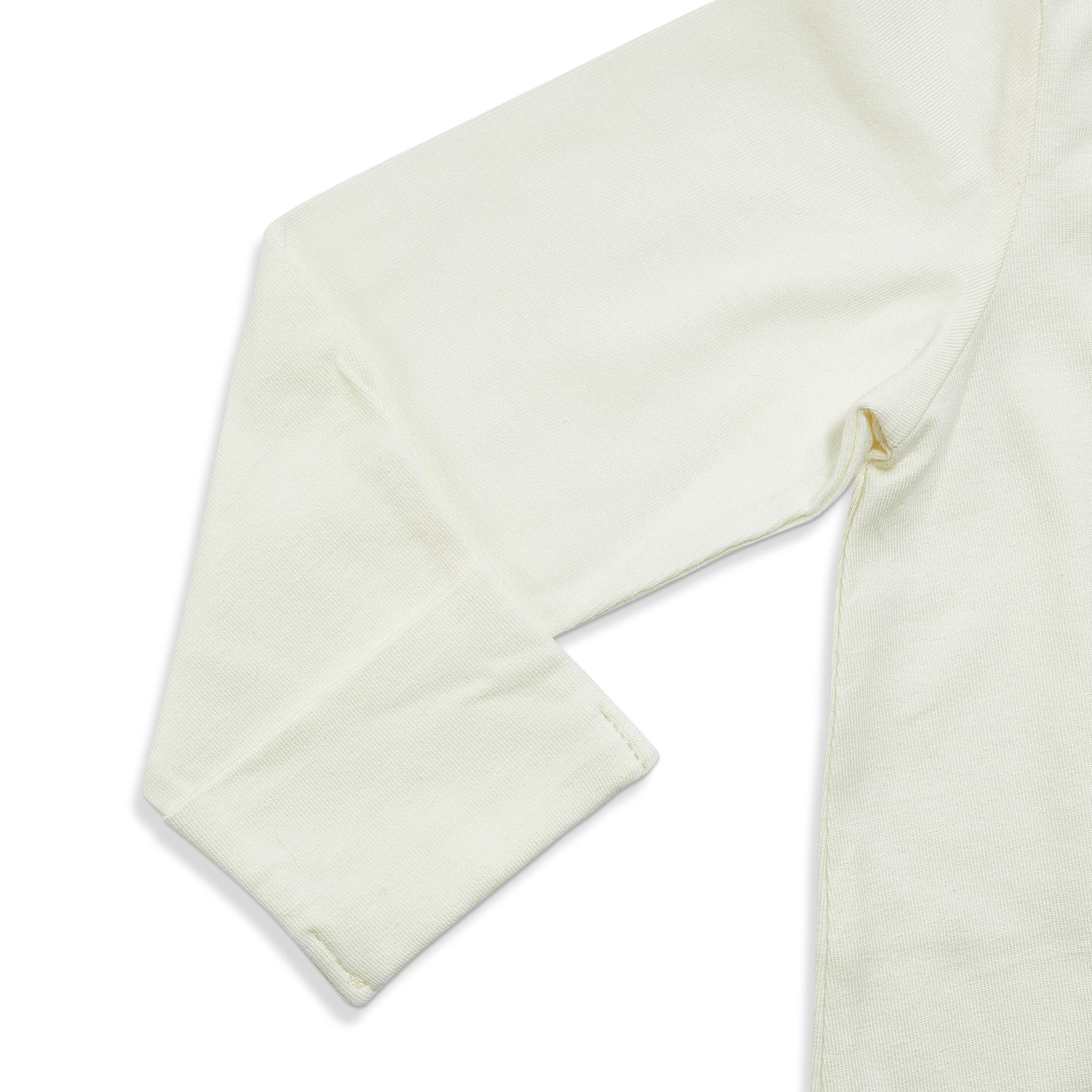 Organic Long Sleeve Zip-Up Baby Onesie - Soft Cotton Sugar Cookie Print - Perfect for Newborns, Infants & Toddlers - Cozy Outfit for Playtime, Naptime & Family Photos