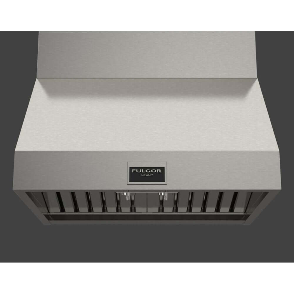 Fulgor Milano 30-Inch 600 CFM Professional Stainless Steel Under Cabinet Range Hood with Knob Control - F6PH30S2 | Powerful Kitchen Ventilation for Cooking, Grilling & Smoke Removal