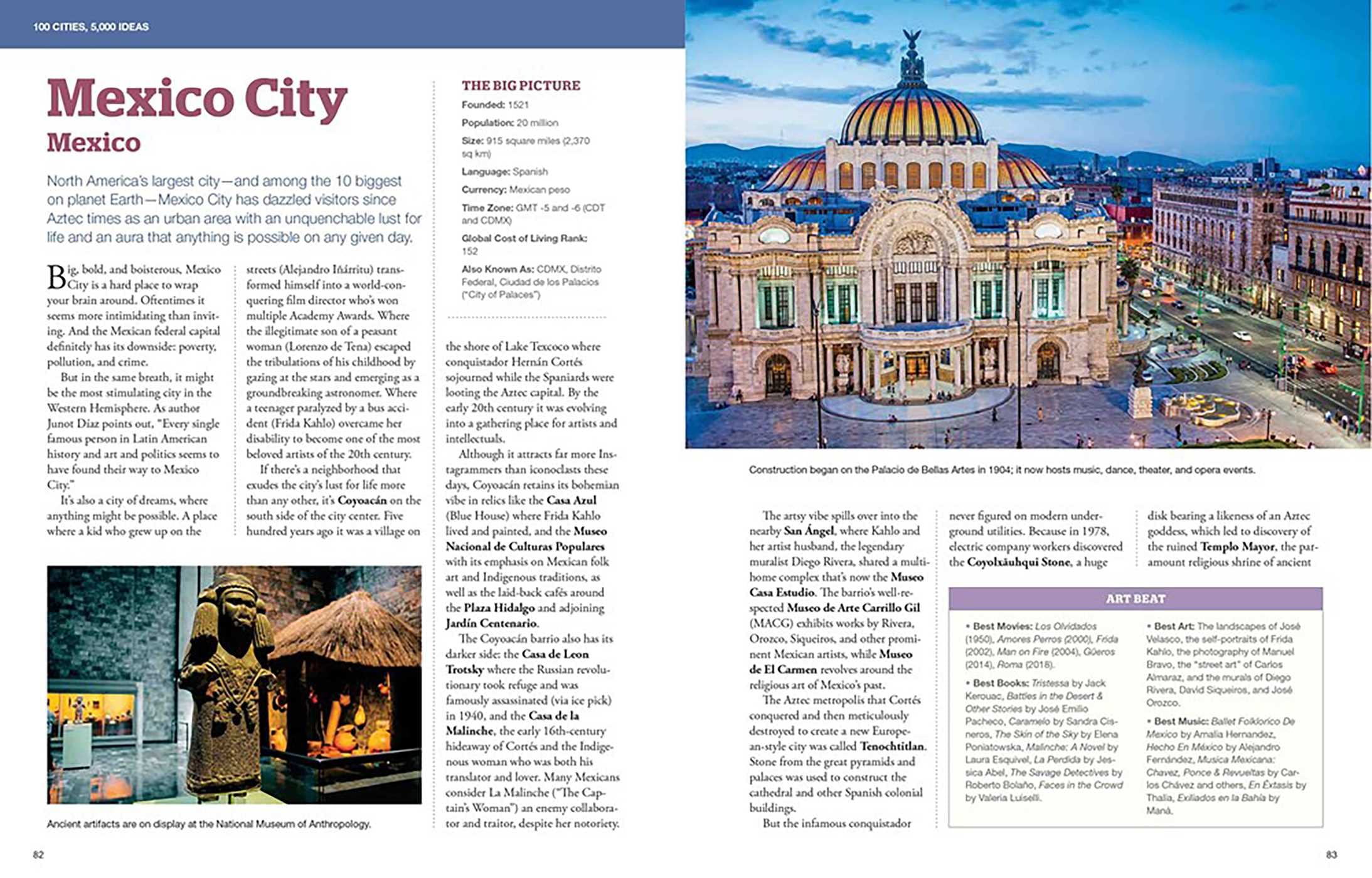 100 Cities, 5,000 Travel Ideas: Best Places to Visit, When to Go & Top Things to Do - Perfect for Vacation Planning & Adventure Seekers
