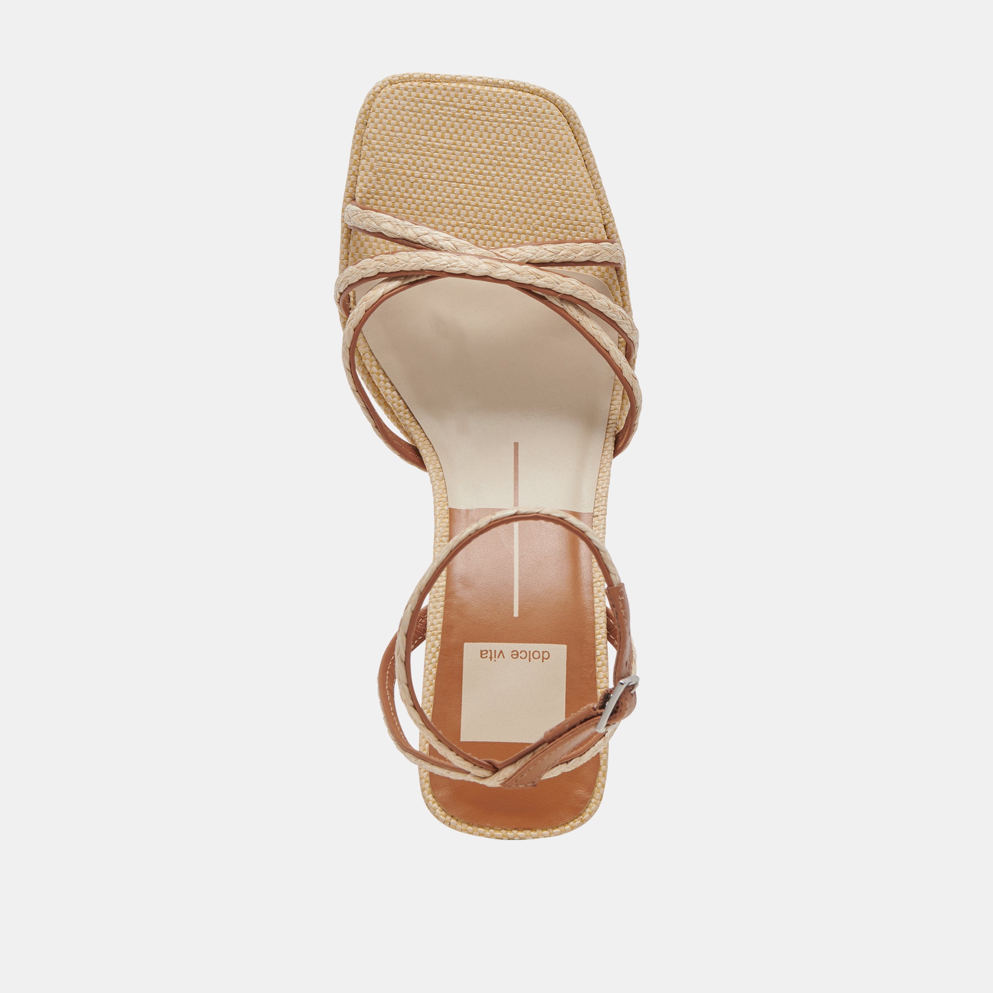 MANJI BRAID HEELS - Brown Natural Jute Wedge Sandals for Women | Comfortable Summer Beach Shoes | Perfect for Vacation, Boho Outfits & Casual Wear