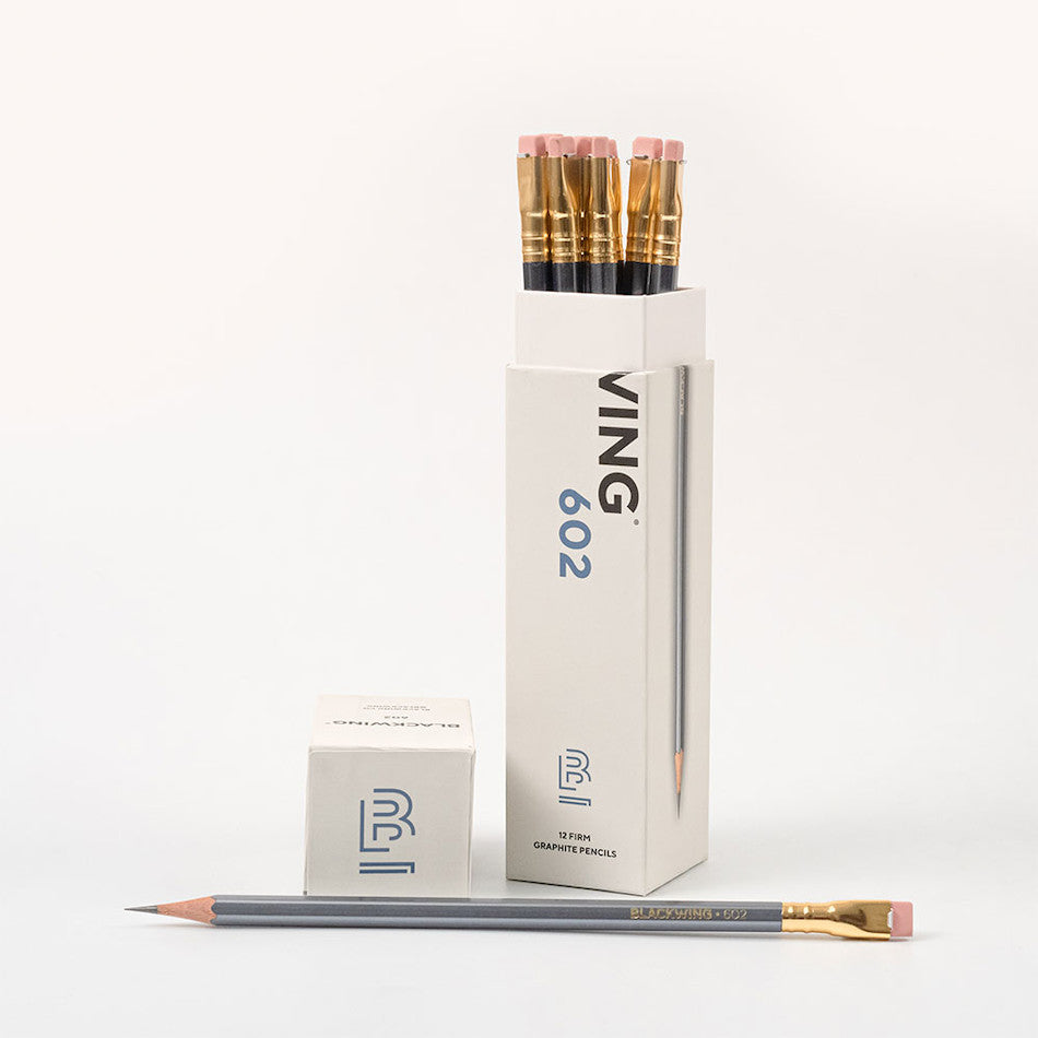 Premium Blackwing 602 Palomino Pencils - Set of 12 High-Quality Graphite Writing & Drawing Pencils for Artists, Students & Professionals - Perfect for Sketching, Note-Taking & Creative Work
