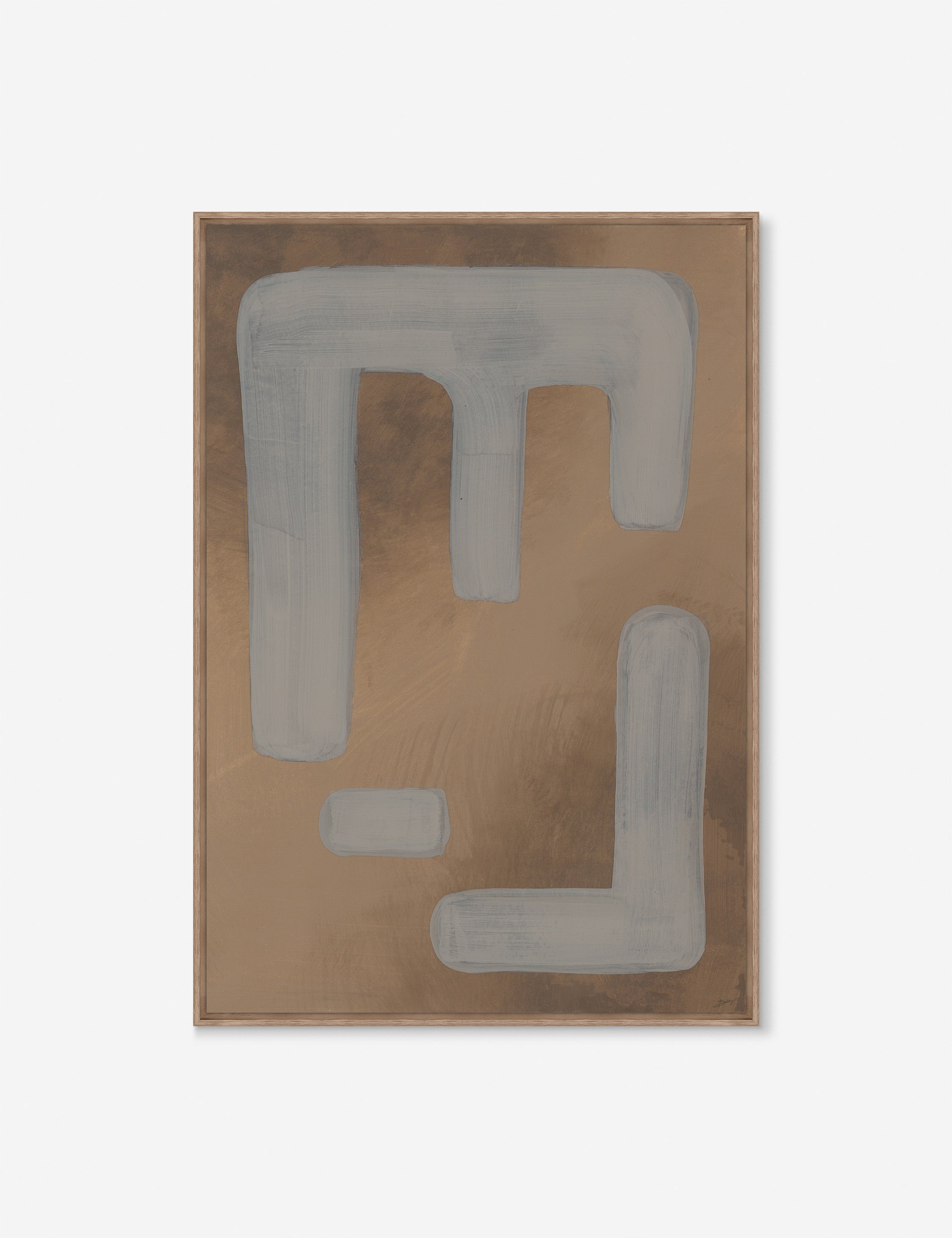 Ambiguity III Abstract Wall Art Canvas Print by Bobby Berk - Modern Home Decor for Living Room, Bedroom & Office