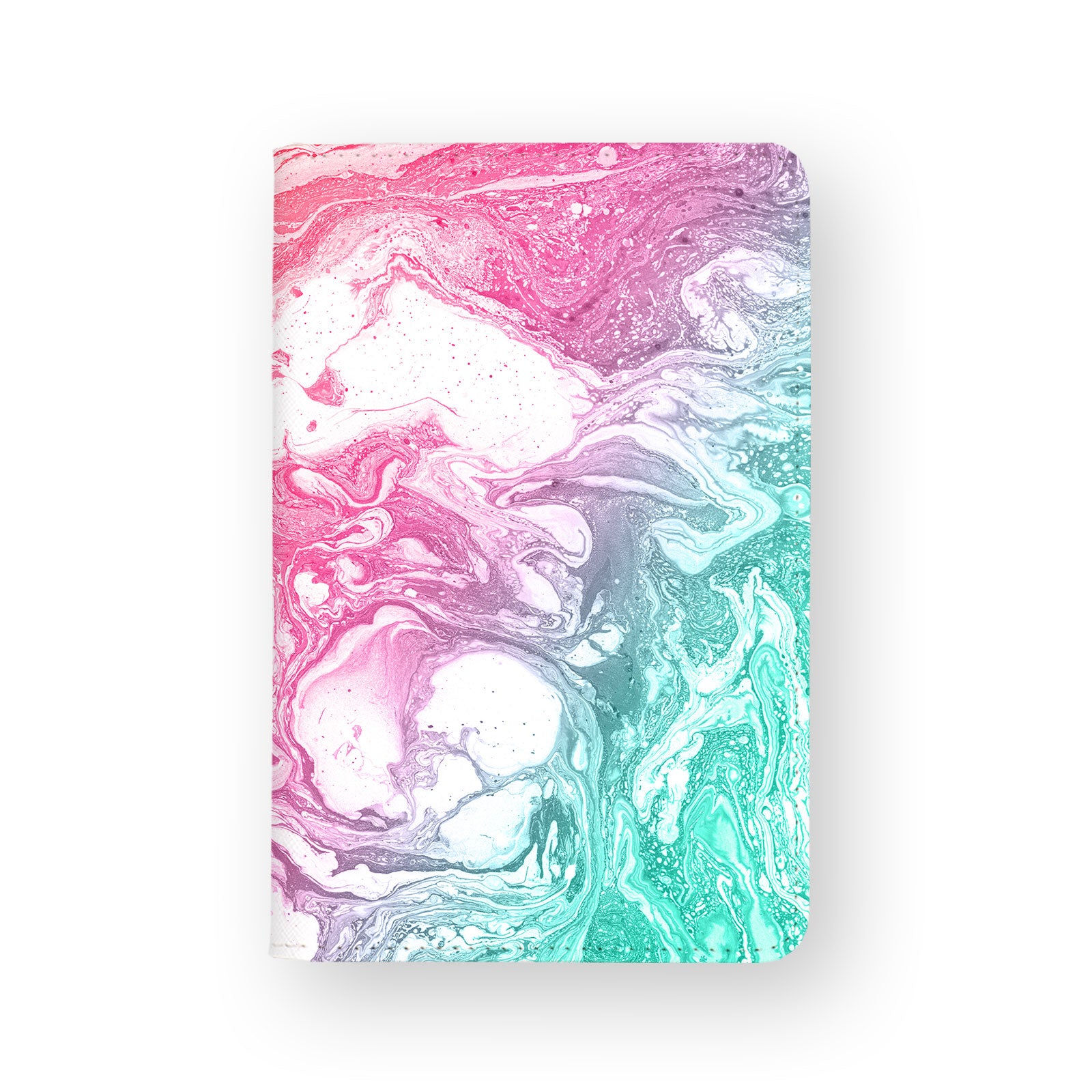 Pink Marble RFID Blocking Travel Wallet - Secure Passport Holder for Women & Men | Perfect for Airports, Vacations & Business Trips