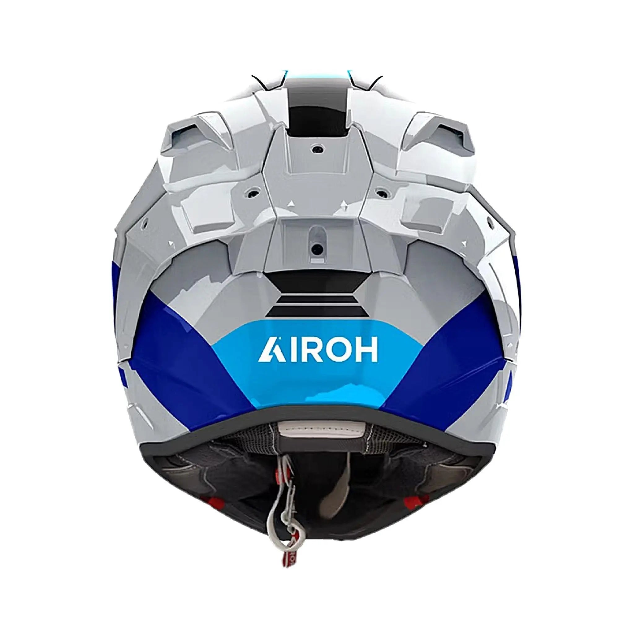 Airoh GP 800 Competition Motorcycle Helmet Gloss Blue - High Performance Racing & Street Riding Safety Gear