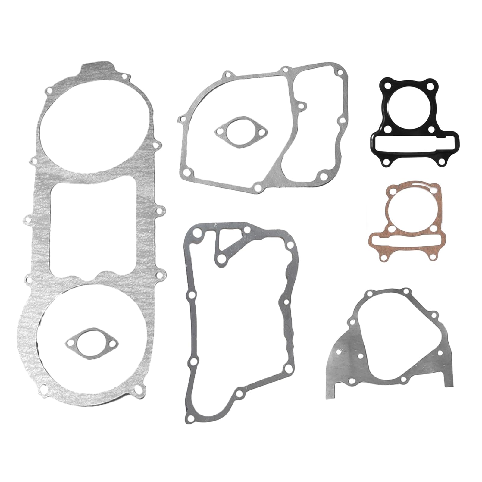 GY6 100cc 69mm Valve Bore Cylinder Rebuild Kit with 50mm Bore Upgrade - Includes Racing CDI, Ignition Coil, Spark Plug & Clutch Spring - Compatible with 49CC 50CC 139QMB Moped Scooter Engines - Perfect for Scooter Performance Upgrades & Engine Rebuilds
