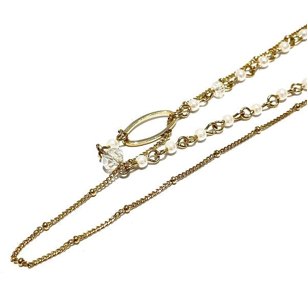 Elegant 23rd District Alloy Long Necklace for Women - Perfect for Parties, Weddings & Everyday Wear