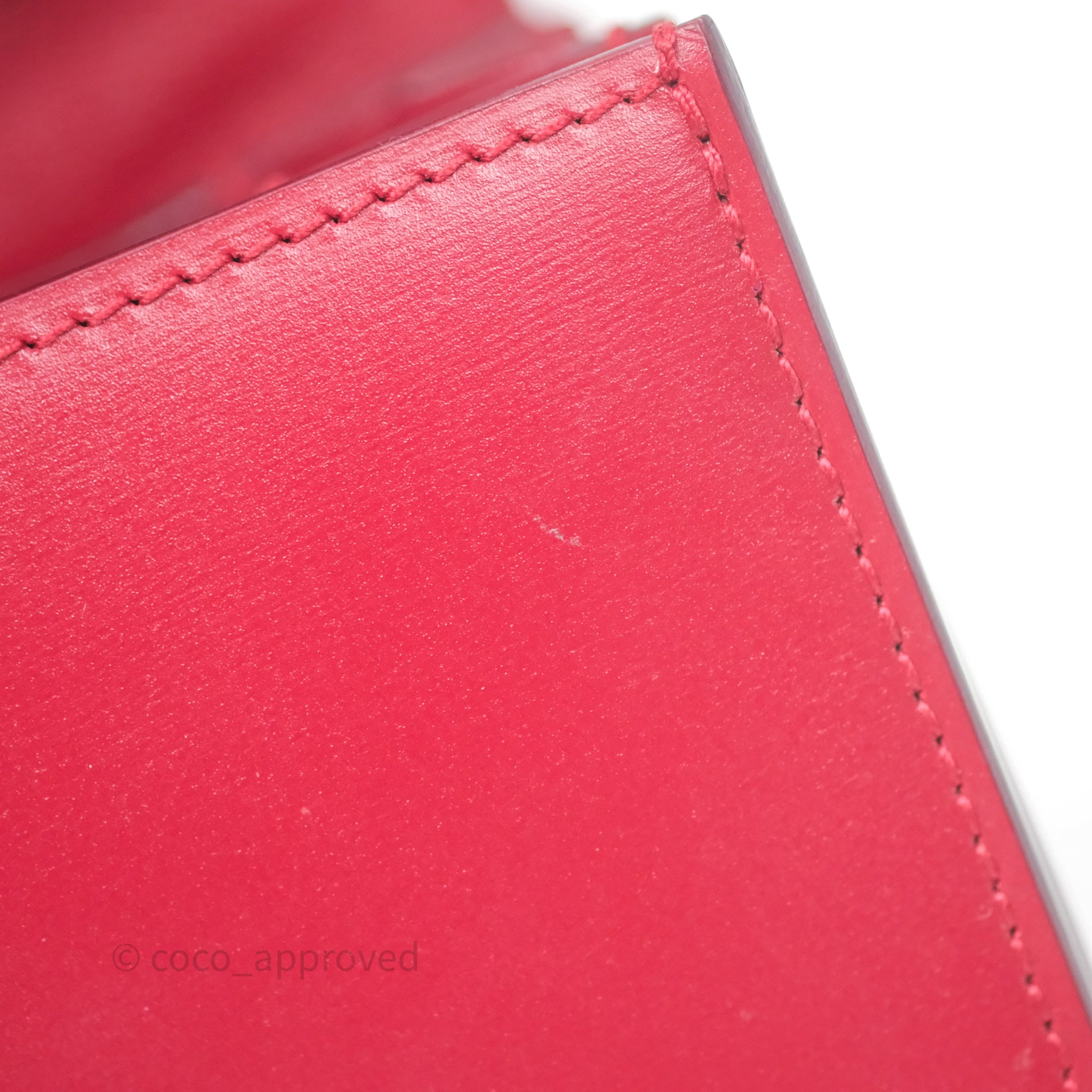 Celine Small Classic Box Flap Bag in Red Calfskin Leather - Perfect for Work, Date Night & Everyday Luxury