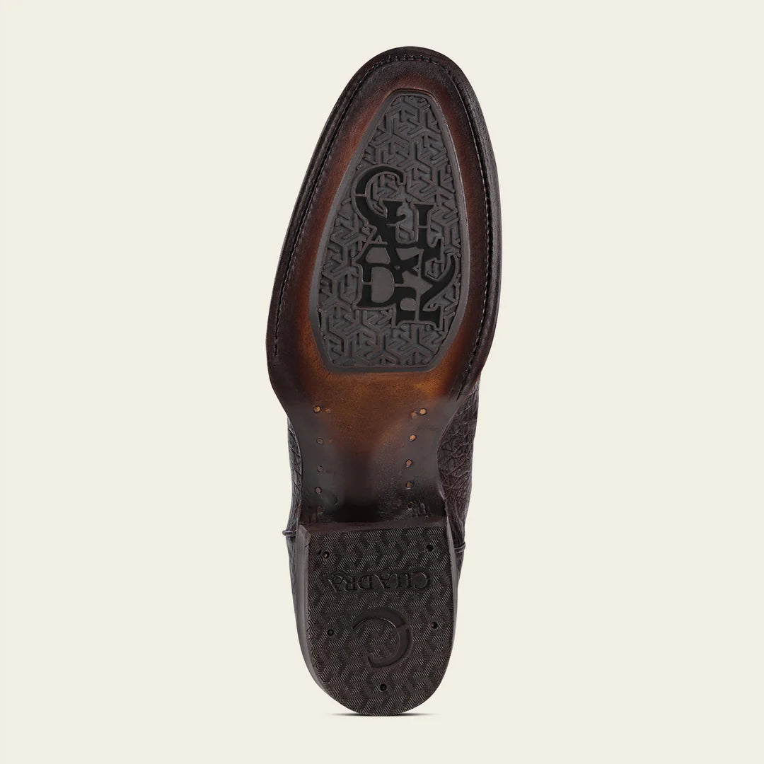 2H0AFY Men's Cuadra Brown Dress Cowboy Caiman Leather Boots - Western Style Riding & Country Fashion for Men