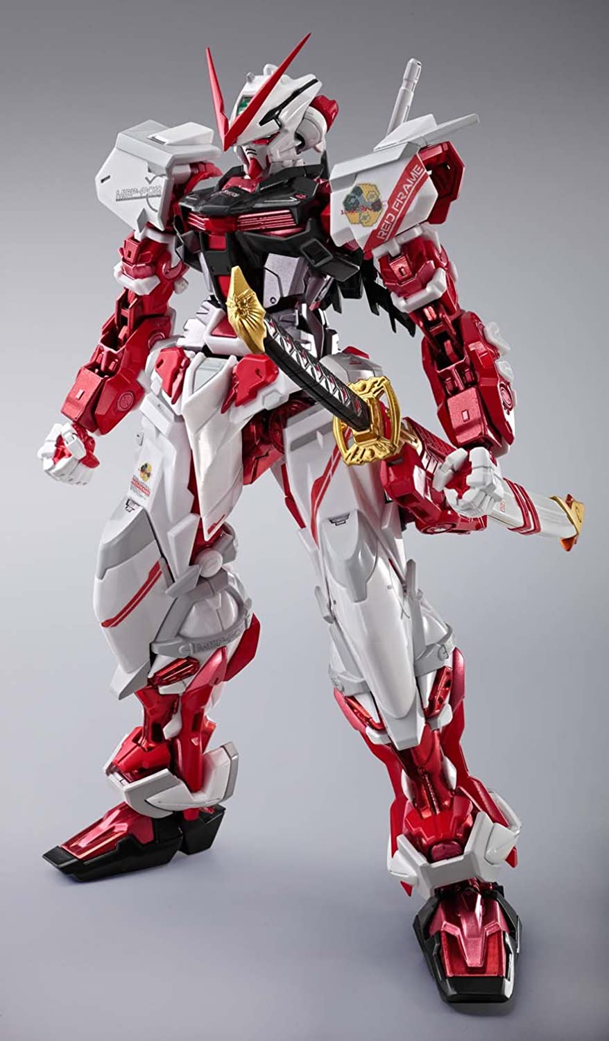 Bandai Metal Build Gundam Seed Astray Red Frame Action Figure - High-Quality Collectible Model Kit for Anime Fans | Perfect for Display, Gifts & Cosplay Scenes