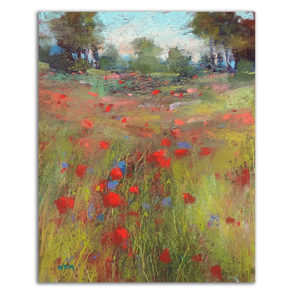 Big Meadow by Karen Margulis - Premium Canvas Wall Art Print - Ready to Hang - Perfect for Living Room, Bedroom & Office Decor