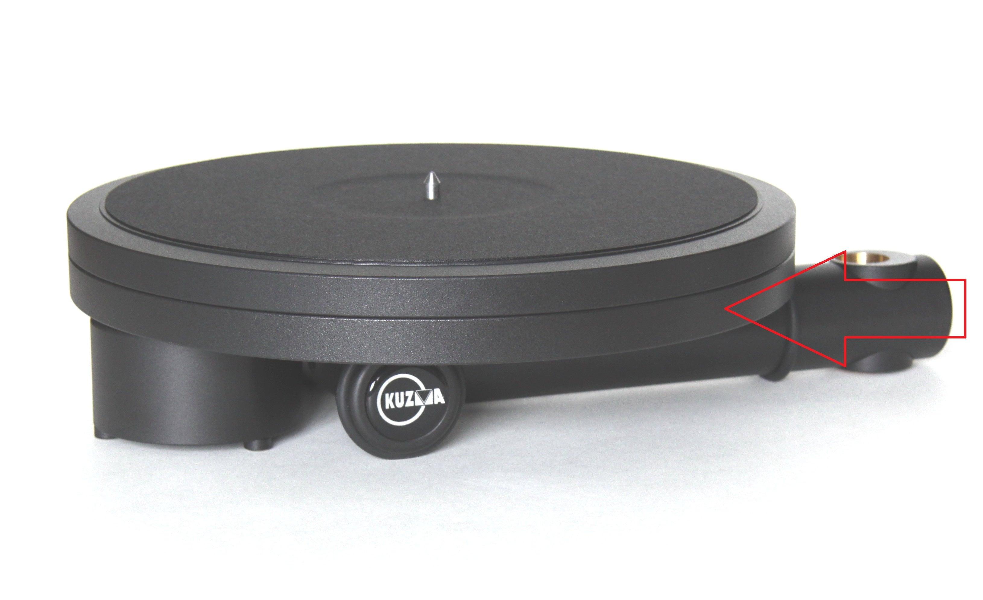Kuzma STABI S Turntable - High-End Vinyl Record Player for Audiophiles | Perfect for Home Audio, DJing & Music Enthusiasts
