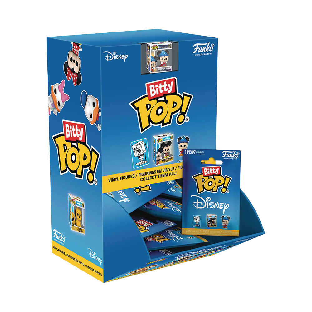 Bitty Pop Disney Classic Collectible Figures - Official Disney Character Toys for Kids & Adults - Perfect for Gifts, Display, and Party Favors