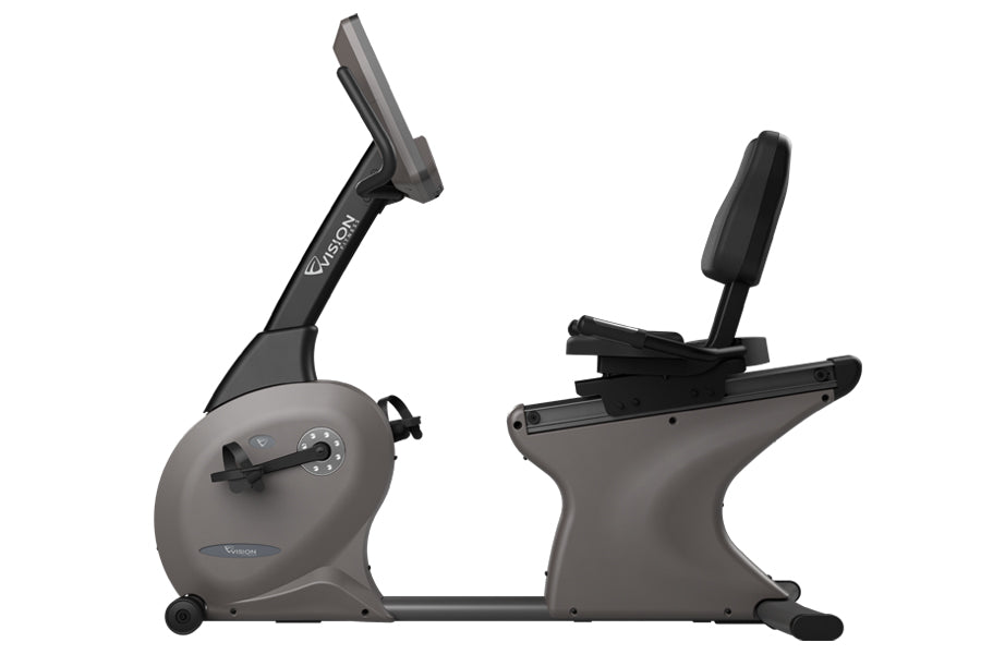 Vision R600E Recumbent Exercise Bike for Home Gym - Comfortable Low-Impact Workout Machine for Seniors & Rehabilitation - Perfect for Small Spaces & Indoor Cycling Training