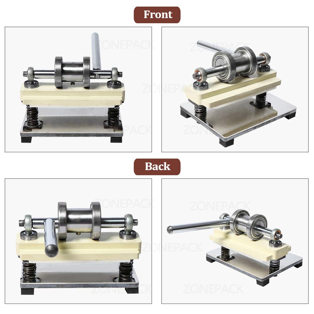 Premium Manual Leather Die Cutting Press Machine - Heavy Duty Paper Cutter with Dual Guiding Shafts for Leather Embossing & Crafting | Perfect for DIY Projects, Scrapbooking & Leatherworking (Suitable for Various Materials)