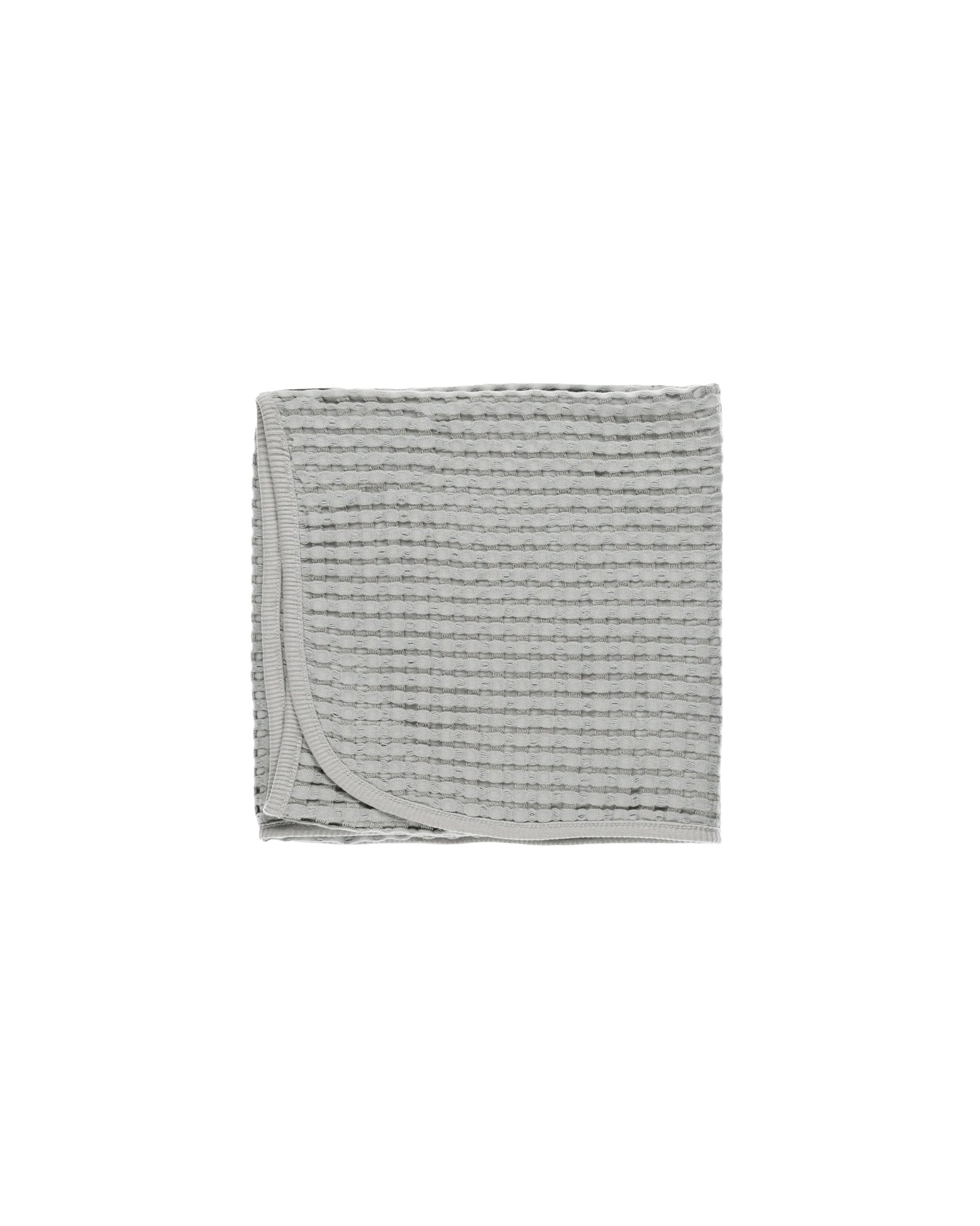 Quincy Mae Soft Waffle Knit Blanket - Cozy Blue Throw Blanket for Bed, Couch & Nursery | Perfect for Snuggling, Gift Giving & Home Decor