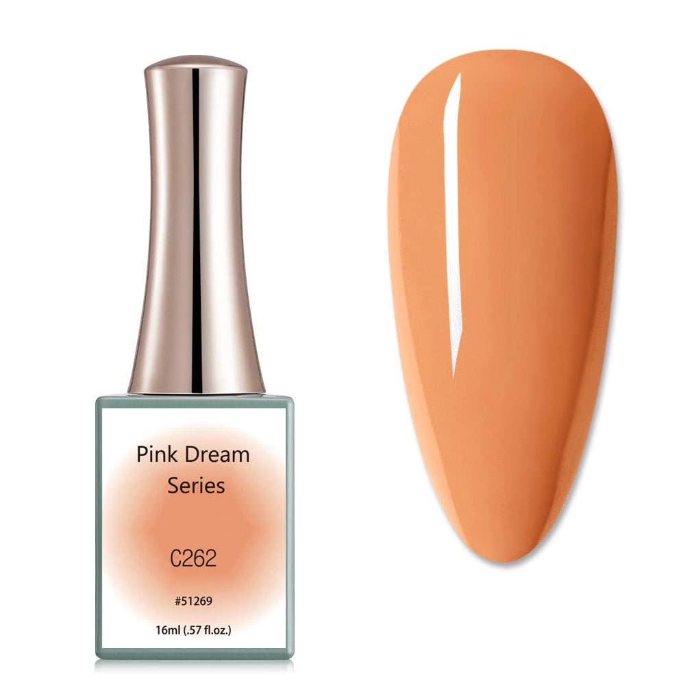 BELLE GAGA™ CANNI Gel Nail Polish - 16ml Soak Off LED UV Nail Gel for Manicure, Salon & DIY Home Nail Art (Color C262) | Long Lasting, Chip Resistant Polish for Parties, Weddings & Everyday Wear