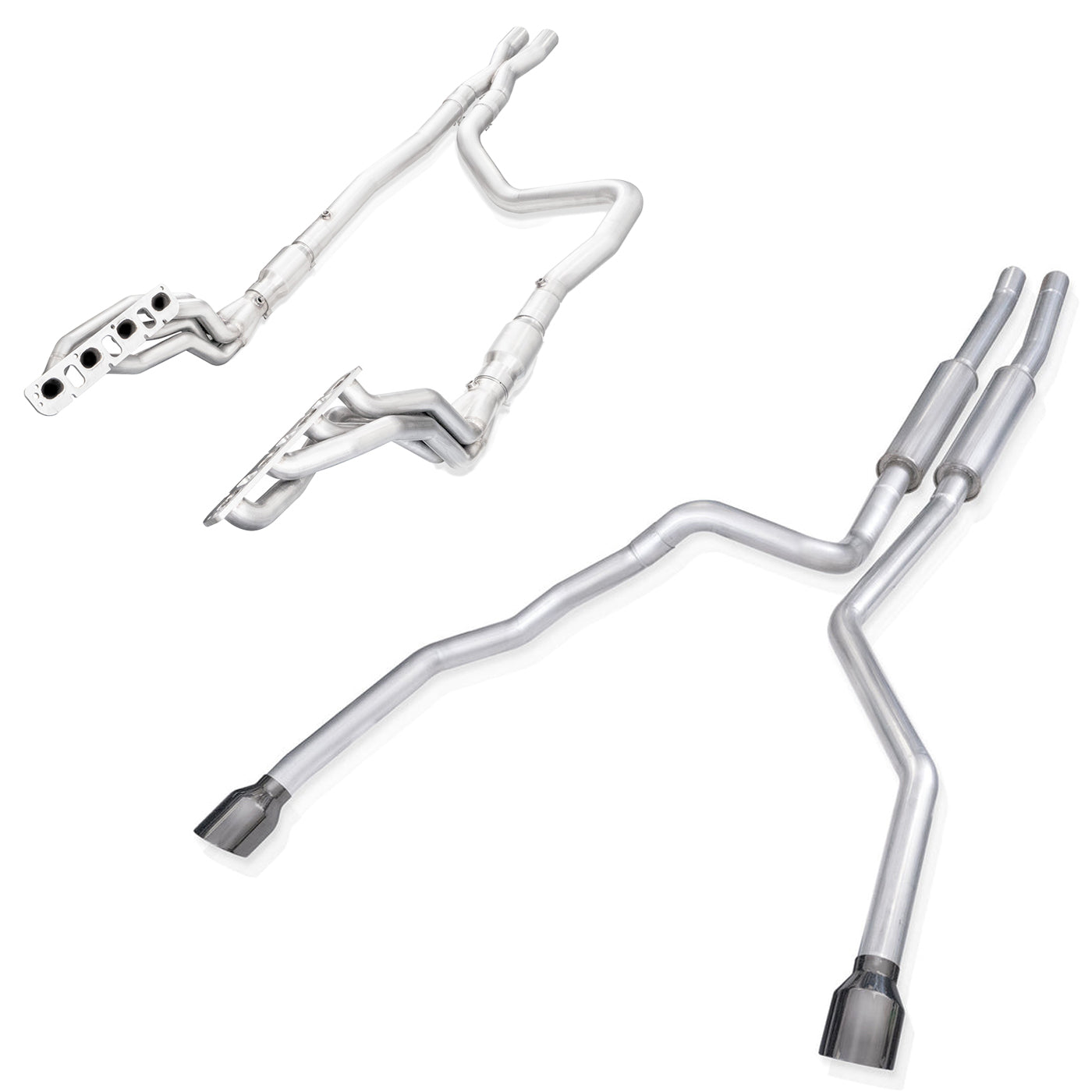 2021-2023 Ram TRX 6.2L Stainless Steel Catback Exhaust & Long Tube Header Combo Kit - Performance Upgrade for Off-Road & Street Driving