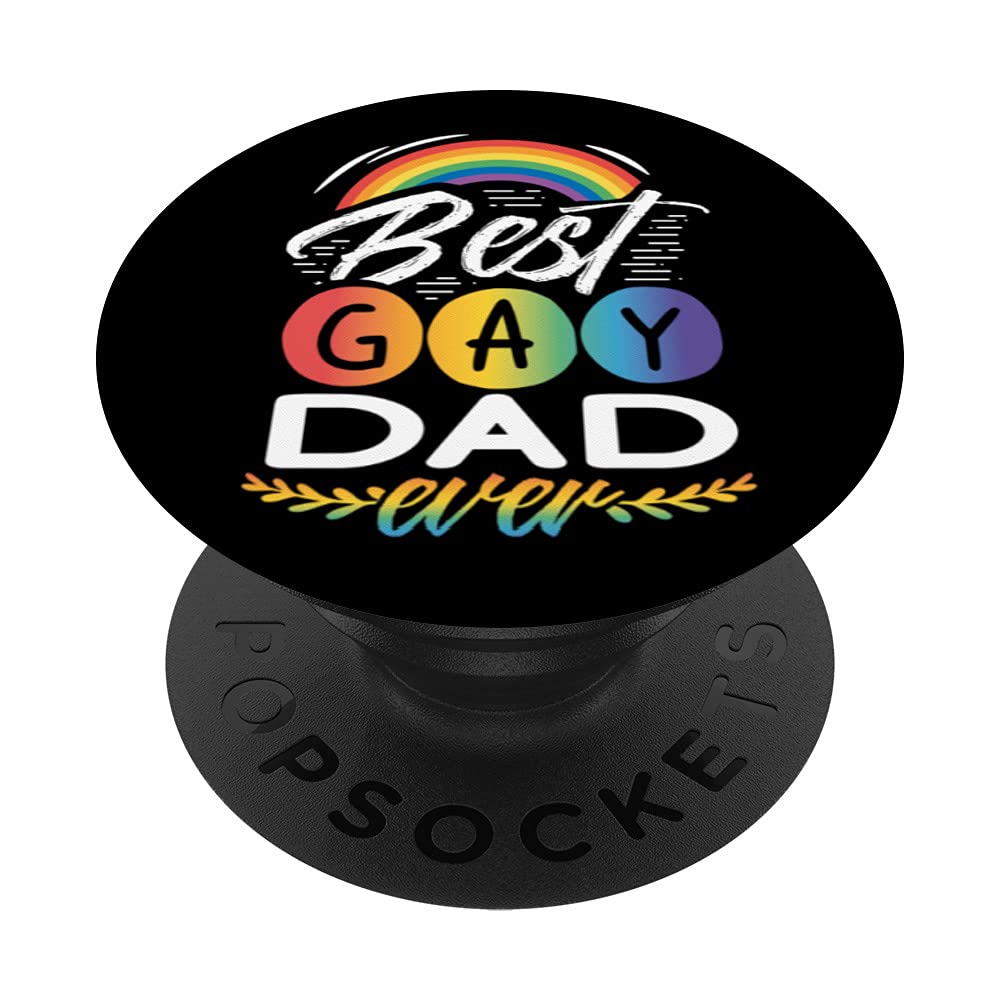 Best Gay Pride PopSockets - Swappable PopGrip for LGBTQ+ Support - Perfect Gift for Gay Dads & Pride Celebrations