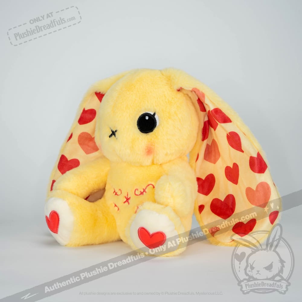 Plushie Dreadfuls Endometriosis Rabbit - Soft Stuffed Animal Toy for Awareness & Comfort | Perfect Gift for Endometriosis Support & Cuddling