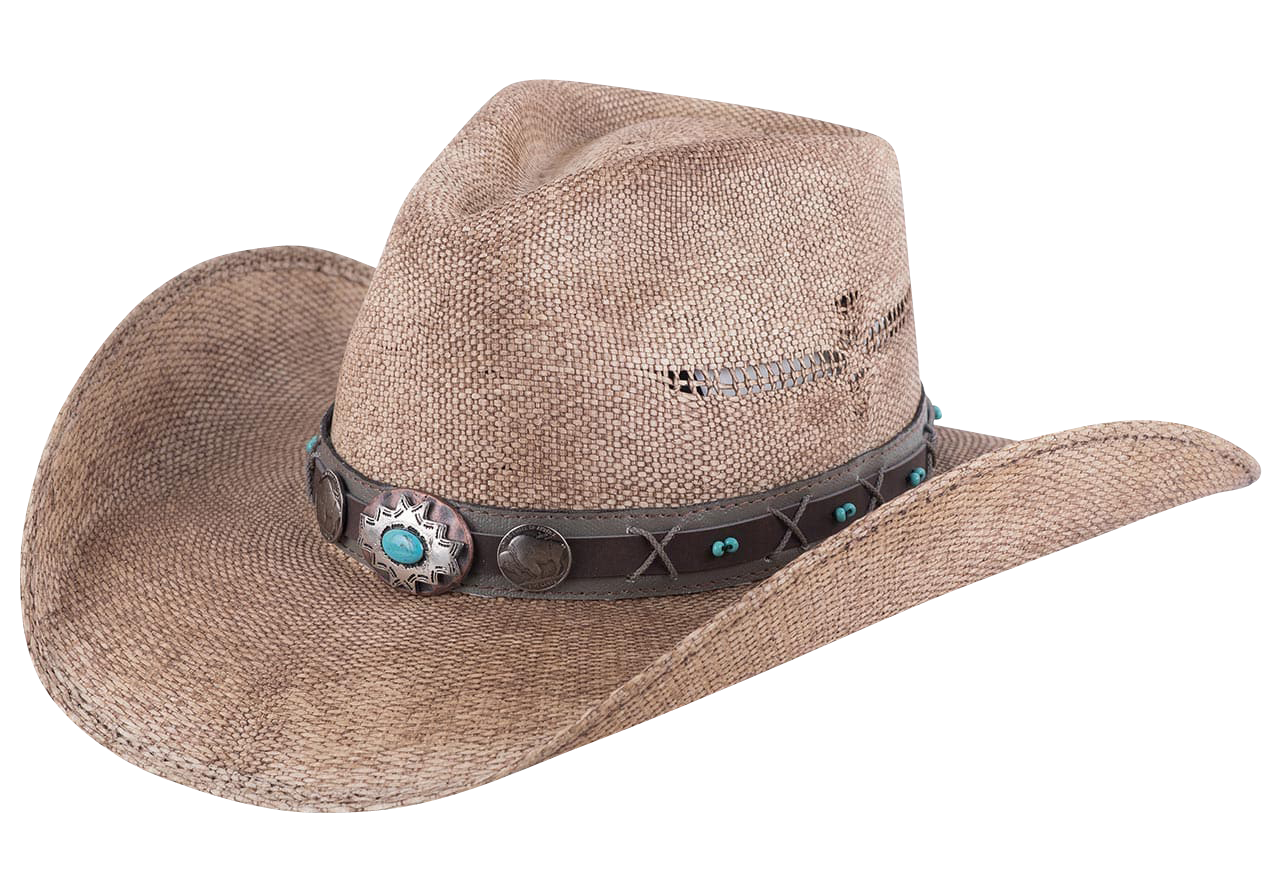 Bullhide Lucid Dreams Straw Hat - Premium Handwoven Sun Hat for Women & Men - Beach, Garden, and Outdoor Summer Fashion Accessory