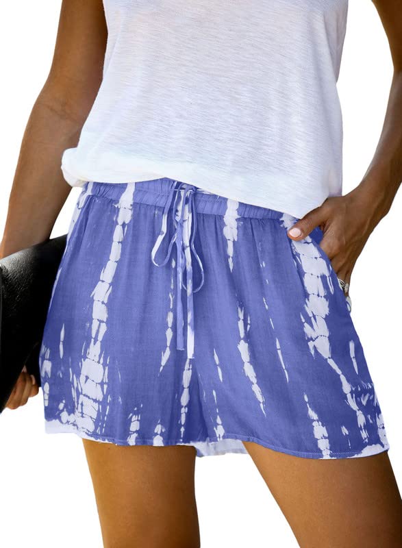 Dokotoo Women's Comfortable Drawstring Casual Shorts with Elastic Waistband & Pockets - Perfect for Summer, Travel, Yoga, and Lounge Wear