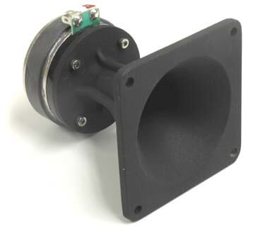 Eminence BGH25 8 Ohm 25W Bass Guitar Horn Tweeter - High Power Speaker for Bass Amps & PA Systems - Perfect for Live Performances & Studio Recordings