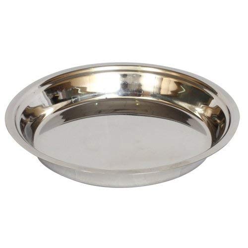Golden Drops 12-inch Stainless Steel Atta Parant Dough Maker - Indian Style Roti & Chapati Dough Mixer for Home Cooking & Restaurant Use