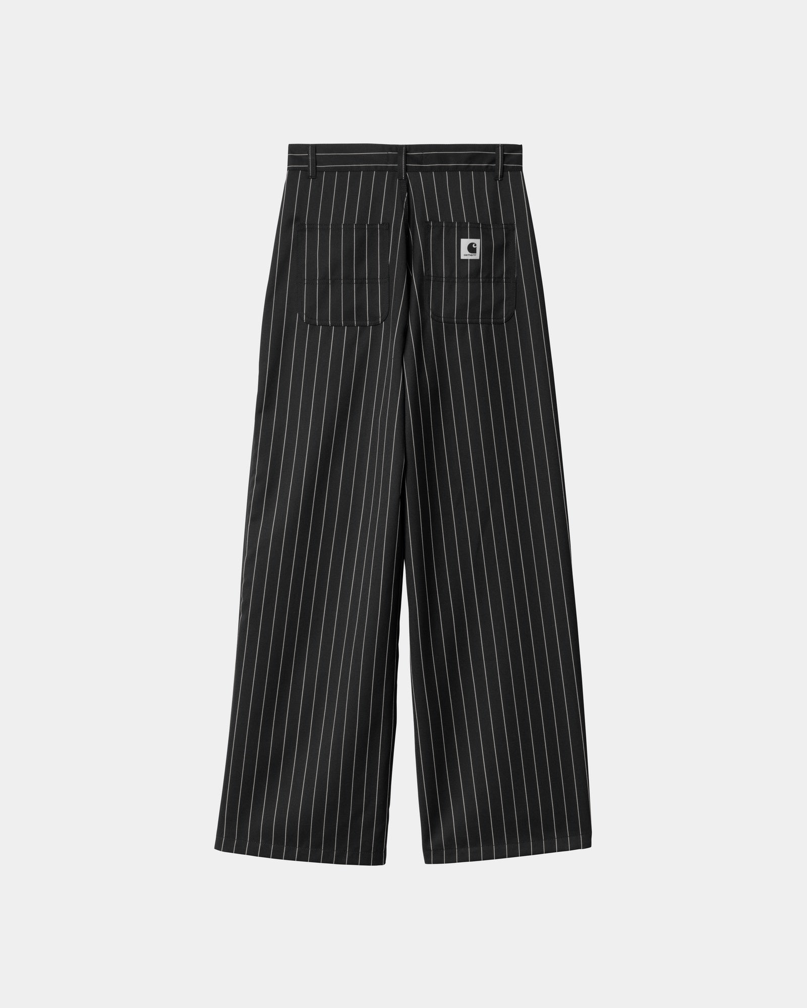 Women's Seaton Striped Pants - Black & Wax | Comfortable Casual Trousers for Work, Office & Everyday Wear