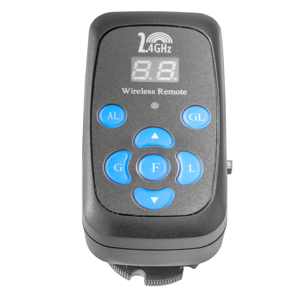 2.4GHz Wireless Remote Control Replacement for LED100/200 MKIII - Spare Part for Stage Lighting (Perfect for DJ Shows, Concerts & Theater Performances)